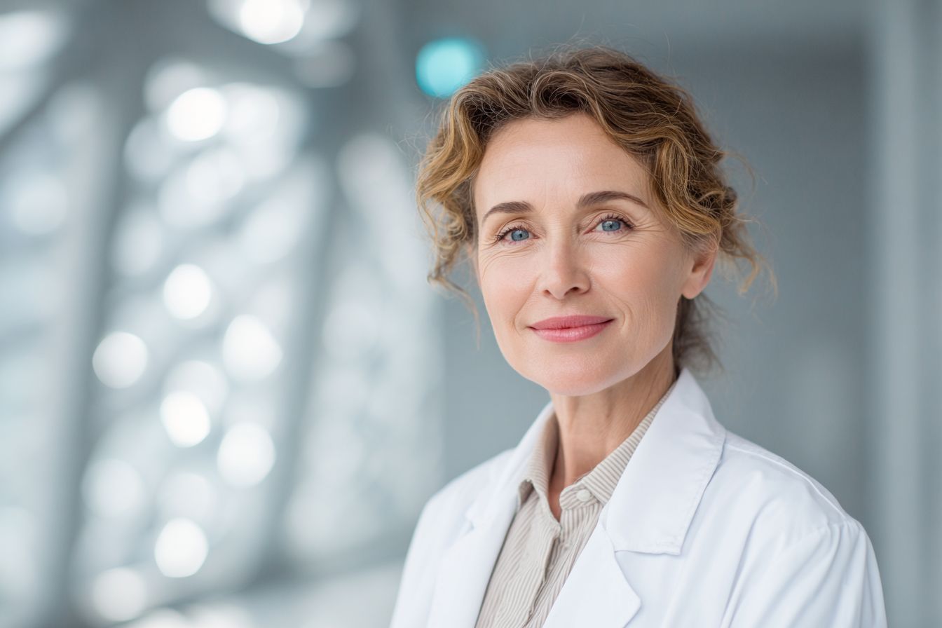 Professional male doctor specializing in hormone therapy